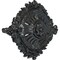 Ekena Millwork Antonio Ceiling Medallion, Hand-Painted Pewter, 35 7/8"W x 22 1/2"H x 4 3/8"P CM35X22ANPES - alternate 3